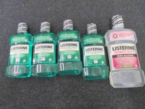 5 Listerine Mouthwash...