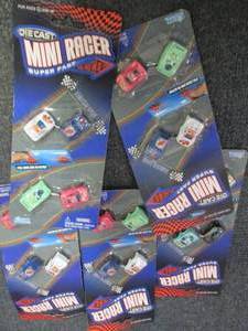 5- 4pc Diecast MiniRacers...