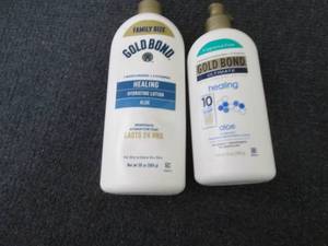 2 Gold Bond Healing Lotion...