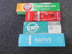 4 Assorted Toothpastes...