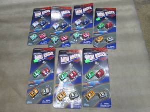 7- 4pc Diecast MiniRacers...