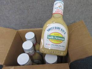 6- 16 oz Sweet baby Rays Garlic Par...