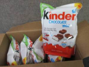 5- 7.2 oz Kinder Chocolate Mini...