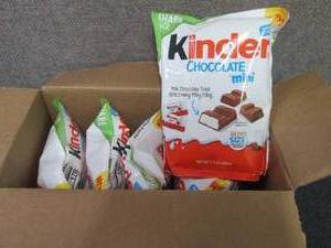 5- 7.2 oz Kinder Chocolate Mini...
