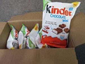 5- 7.2 oz Kinder Chocolate Mini...