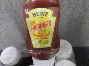 6- 14 oz Heinz Habanero Ketchup...