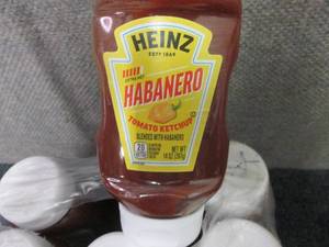 6- 14 oz Heinz Habanero Ketchup...