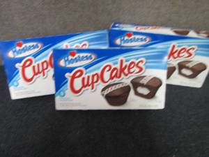 3- 12.7 oz 8 ct Hostess Cupcakes...