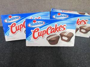 3- 12.7 oz 8 ct Hostess Cupcakes...