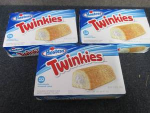 3- 13.58 oz 10 Ct Hostess Twinkies...