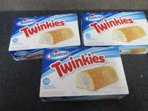 3- 13.58 oz 10 Ct Hostess Twinkies...