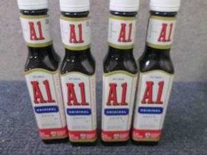 4- 5 oz A1 Original Sauce...