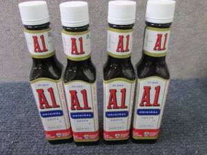 4- 5 oz A1 Original Sauce...