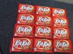 12- 1.5 oz KitKat Bars...