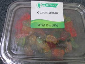 3- 15 oz Eilliens Gummi Bears...