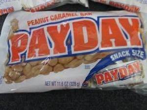 3- 11.6 oz PayDay Snack Size...