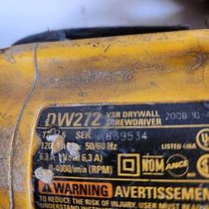 5 DeWalt DW272 Drywall Screw Gun