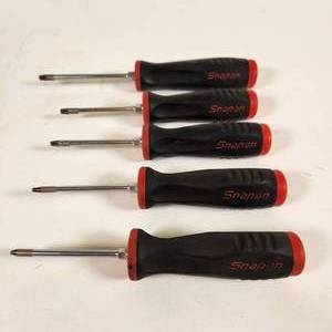 Set of 5 Snap-On Torx Screw Driver Set
