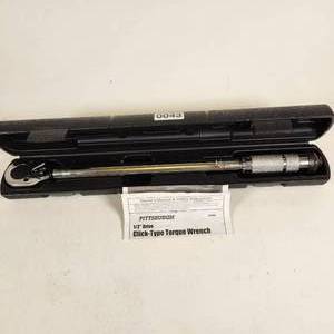Pittsburgh 125 Drive Click Type Torque Wrench