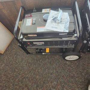 Share NEW IRONTON 7000W Generator MSRP of $995 No Reserve
