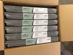 Lot of TrafficMaster Gray 24 in. W x 24 in. L x 05 in,.Thick Foam ExerciseGym Flooring Tiles (6 TilesCase) (24 sq. ft.)  Customer Returns See Pictures