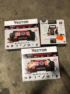 Lot of Assorted Portable Power Stations Various Models and Conditions Customer Returns See Pictures