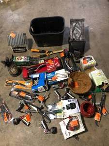 Lot of Assorted Outdoor Tools and Hardware  Various Models and Conditions  Customer Returns See Pictures
