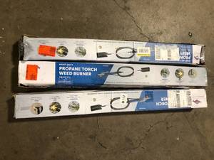 Lot of Flame King 500,000 BTU Propane Torch Kit Heavy-Duty Weed Burner   Customer Returns See Pictures