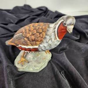 lot 100 image: Lot Of Two Goto Original Figurines Mountain Quails