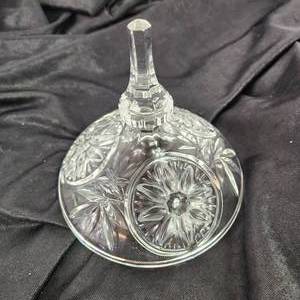 lot 123 image: Lot Of Three Miscellaneous Crystal Lids Great Condition