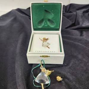 lot 164 image: Swarovski Christmas Memories Angel Ornament BROKEN