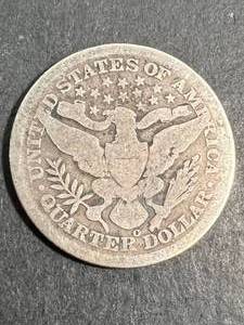1898-O US BARBER QUARTER