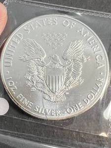 2019 AMERICAN SILVER EAGLE 1 TROY OZ .999 FINE SILVER