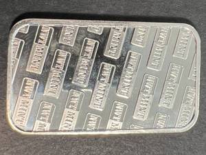 1 TROY OZ .999 FINE SILVER NORTHWEST TERRITORIAL MINT BAR