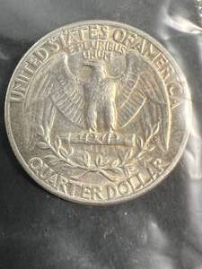1964 US WASHINGTON QUARTER BU