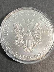 2017 AMERICAN SILVER EAGLE 1 TROY OZ .999 FINE SILVER IN AIRTITE