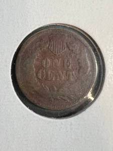 1868 US INDIAN HEAD CENT
