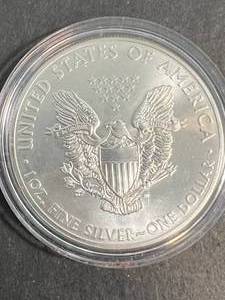 2013 AMERICAN SILVER EAGLE 1 TROY OZ .999 FINE SILVER IN AIRTITE