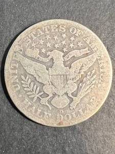 1912-D US BARBER HALF DOLLAR