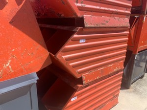 Industrial Stackable Corrugated Steel Container