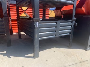 Industrial Stackable Corrugated Steel Container