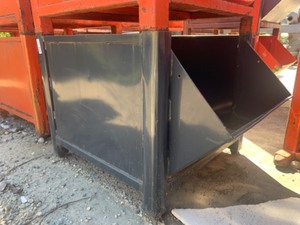 lot 222 image: Industrial Stackable Steel Container