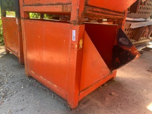 lot 216 image: Industrial Stackable Steel Container