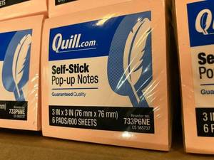 Bright Pop-Up Sticky Notes