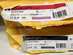 Astrobrights Card Stock