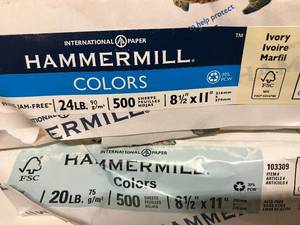 Pastel Copy Paper