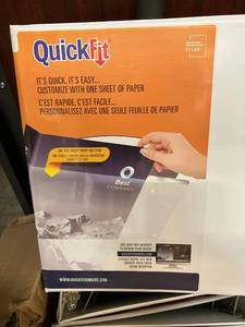 One-Inch Three Ring Binders
