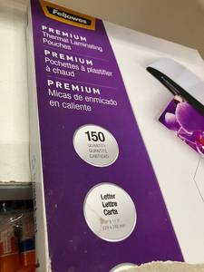 Letter Laminating Pouches