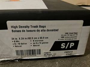 8-10 Gallon Can Liners