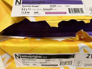 Astrobrights Copy Paper